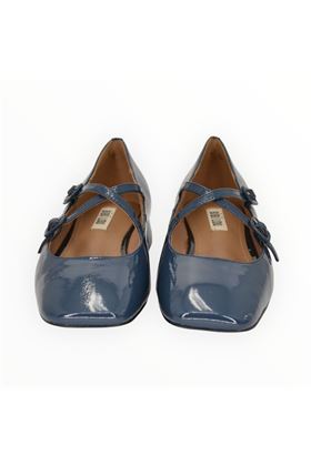 Ballerina donna in vernice colore petrolio. BIBI LOU- | 630Z20-PETROLIO